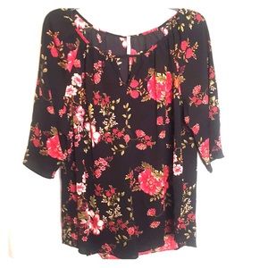 Cool Melon Flowing Tunic.  Size 3x never worn!